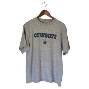 Dallas Cowboys Gray T-Shirt Men's L Football NFL Team Apparel